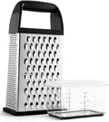 Urbanstrive Cheese Grater With Container Box Grater Stainless Steel Graters Essentials